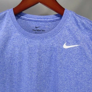 Camiseta Nike Dri-FIT Camiseta Nike Camiseta Atlética Manga Corta Azul S Para Mujer - Imagen 1 de 7