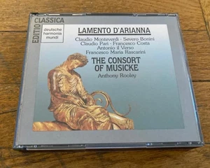 Monteverdi: Lamento D'Arianna (2 CD Set) Consort of Musicke, Anthony Rooley - Picture 1 of 4