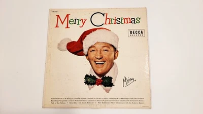 Bing Crosby - Merry Christmas -LP- Vinyl -Decca Mono Black Label - free shipping Foto 1 de 4
