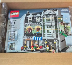 Lego 10185 green grocer modular building expert series rare vintage toy set