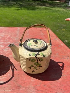 Vintage Japan Teapot Cherry Blossom - Picture 1 of 6