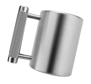 Schwerer Becher 13 Pfund/6 kg 16 Unzen-304 Edelstahl Fitness Sport Wasserbecher Silber. - Bild 1 von 12