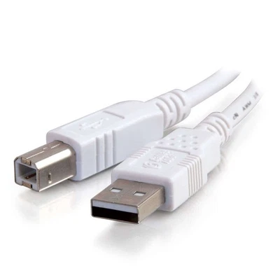 C2G 81562 3M USB Printer Cable, USB 2.0 A to B Lead. Compatible with printers an - Bild 1 von 4