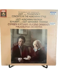 KATSARIS Liszt: Concerto/Hungarian Fantasia 1982 Vinyl LP Angel DS-37888 NM - Imagen 1 de 6