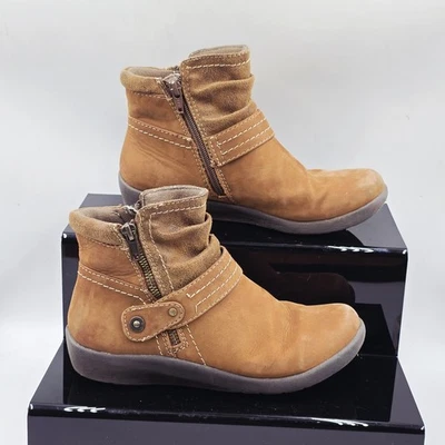 Earth Spirit Women's Lilly Ankle Bootie Size UK 4 Brown Leather  - Image 1 of 4