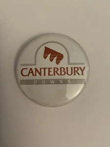 Canterbury Downs Pin Back Button P88 - Picture 1 of 3