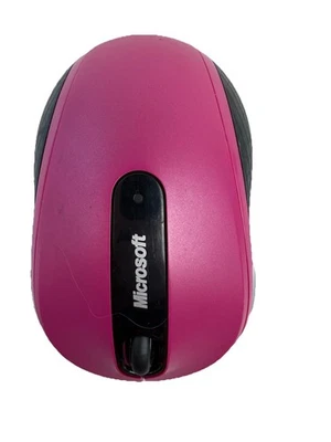 Microsoft 1056 Wireless Notebook Optical Mouse 3000 MSK-1383 With USB  Pin Rare - Image 1 of 4
