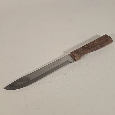 "Cuchillo Tramontina Inox SLICER madera inoxidable 12"" hoja recta 7"" Brasil Brasil" Foto 1 de 4