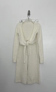 SKIMS kuscheliges Strick Wickel Top und Hose 2 Stück Set Knochen Größe Small/Medium - Bild 1 von 7