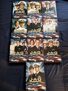 JAG: Complete Series Seasons 1-10 Set DVD Box Lot J.A.G. Judge Advocate General - Picture 1 of 2