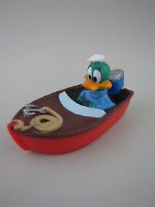 Tiny Toons Plucky Duck Boat Figure McDonalds Happy Meal Toy U3
