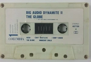 Big Audio Dynamite 2 The Globe Music Cassette Tape Features Rush-Green Grass-Koo - Picture 1 of 6