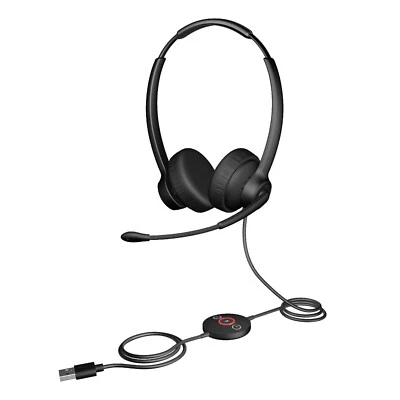 Cyber Acoustics USB-C Stereo Headset with AI Noise cancelling - Image 1 of 4