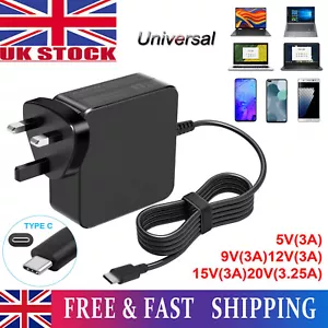 USB C Adapter Charger For Dell Latitude 5420 5520 5320 7410 2in1 P28T P29T P30T - Picture 1 of 10