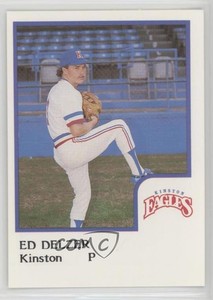 1986 ProCards Kinston Eagles Ed Delzer