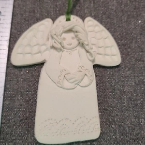 ADORNO ÁNGEL de cerámica vintage hecho a mano - Imagen 1 de 4