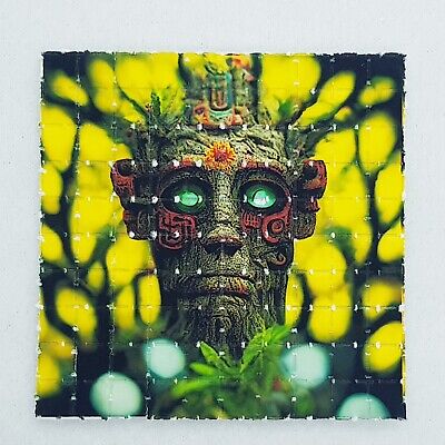 Tribal Totem Blotter Art 100 Tab Sheet LSD ACID Art Psychedelic Art • 12.35$