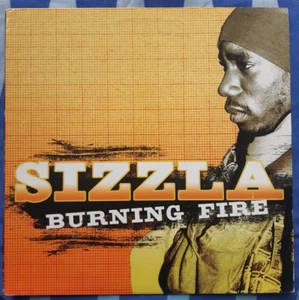Sizzla Burning Fire 12" Vinyl Record Reggae Dancehall Ragga - Picture 1 of 8
