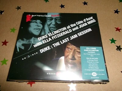 DUKE ELLINGTON - AT THE CÔTE D'AZUR/THE LAST JAM SESSION CD + 2DVD (NEW/SEALED) - Image 1 of 2
