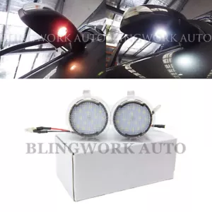 LED Puddle Lamp Under Mirror 6000K White Light Replace for Ford Ranger PX2 PX3 - Photo 1 sur 12