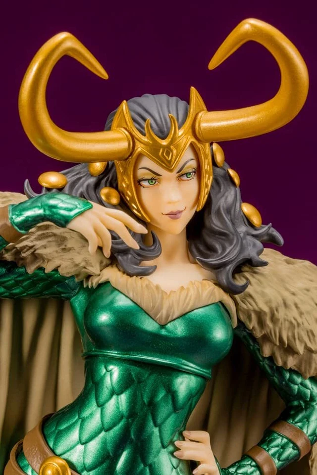 Figura PVC Japón Kotobukiya Marvel Bishoujo Lady Loki Loki Laufison 1/7 Foto 1 de 4