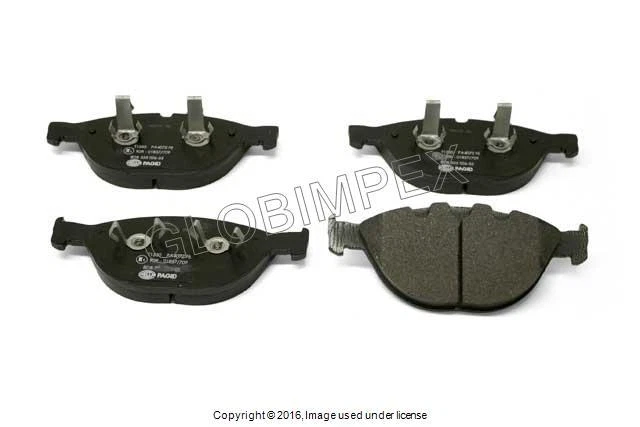 Pastillas de freno delanteras BMW E60 E63 E64 M6 M5 (2006-2010) SISTEMAS DE FRENOS HELLA Foto 1 de 1