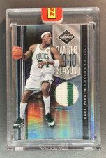 2010-11 PAUL PIERCE LIMITED BANNER SEASON PLATINUM SPOTLIGHT JERSEY 1/1