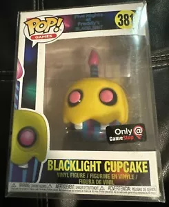 Rare Five Nights At Freddy’s Funko Pop 381 Backlight Cupcake W Protector Mint - Picture 1 of 6