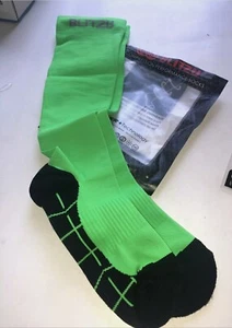  BLITZU Compression Performance Socken Damen neongrün Medium neu im Beutel - Bild 1 von 5