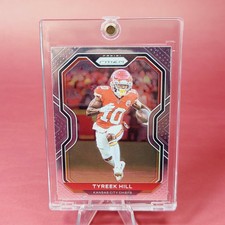 Tyreek Hill PANINI CHROME CHIEFS PRIZM CARD -MINT -W/ CASE