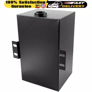 5 Gallon 14 Gauge Hydraulic Fluid Reservoir Tank Inlet 1-1/2"/ Outlet 3/4" FNPT - Picture 1 of 8