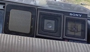 Very Rare Sony Xs-700 3 Way Box Speakers/amp/and Deck. Volvo 242gt 240 Tested! - Picture 1 of 4