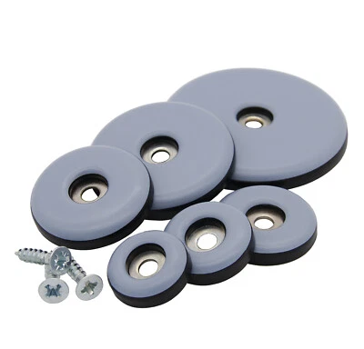 Teflon Möbelgleiter Schraube Ø19,22,30,38,50mm PTFE Gleiter Teflongleiter Möbel - Bild 1 von 4
