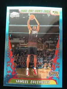 2001-02 Topps Chrome Refractors #153 Samuel Dalembert 76ers tarjeta de baloncesto 🙂 🙂 - Imagen 1 de 2