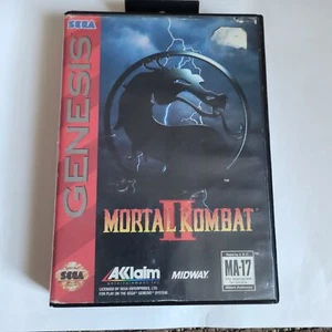 Mortal Kombat II - Boxed - Good - Sega Genesis - Picture 1 of 2