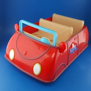 Peppa Pig's Red Car 2003 Jazwares Talking Sounds Vehicle - Picture 1 of 12