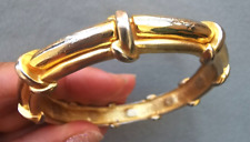 KARL LAGERFELD Vintage Bracelet Signed  90s  France