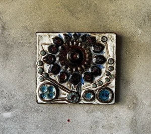 Soholm Danish Pottery Wall Plaque MCM Søholm 3556 Bornholm Noomi Backhausen - Picture 1 of 10