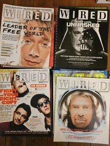 Wired Magazine - Vintage back issues from 2003 - 2005 - Picture 1 of 17