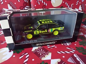 FORD SIERRA RS 500 COSWORTH LUI M. REUTER DTM 1988 1/43 minichamps - Foto 1 di 3