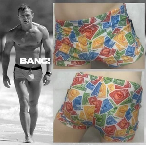 Bang Square Cut Swimsuit Large runs small New with tags 83% polyester - Picture 1 of 6