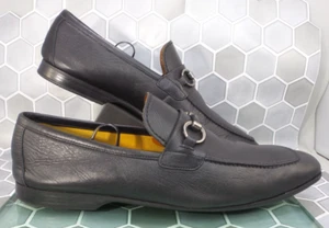 Mocasines de cuero MAGNANNI Diago Bit-Strap NEGRO/TALLA 12 M CC219 - Imagen 1 de 13