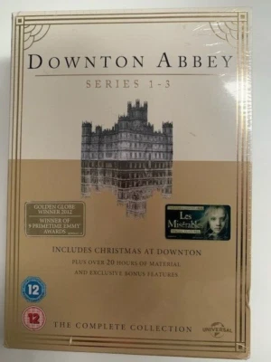 DOWNTON ABBEY Series 1 - 3  DVD Box Set - NEW & SEALED - Image 1 of 4