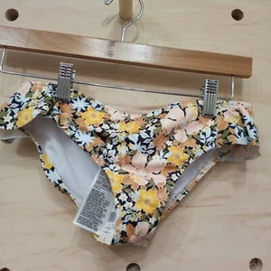 New With Tags Girls Billabong Bikini Bottom Size 12 Floral Print - Picture 1 of 4