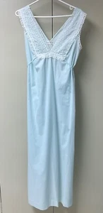 Womens medium nightgown romantic feminine Cottagecore prairie sleeveless - Picture 1 of 5