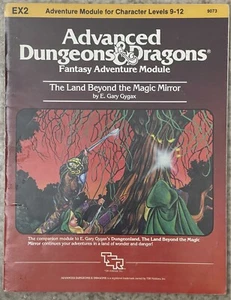 EX2 THE LAND BEYOND THE MAGIC MIRROR EXC! Module D&D TSR Dungeons Dragons #9073 - Picture 1 of 8