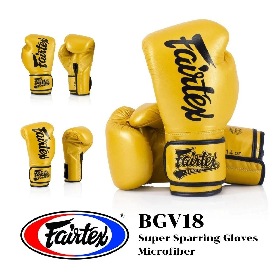 Fairtex Gold Boxing Gloves for sale | eBay