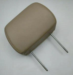 2007-2014 Silverado Sierra Suburban Tahoe Head Rest Tan Leather Front Seat - Picture 1 of 5