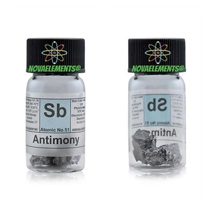Antimony Metal, Antimony Element Sample, Antimony Crystalline 5 Grams 99.95% - Picture 1 of 5