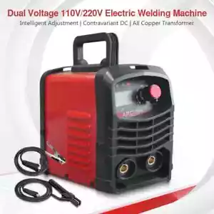Saldatrice MMA 300A 110V 220V trasformatore tutto rame doppio passaggio tensione - Foto 1 di 17